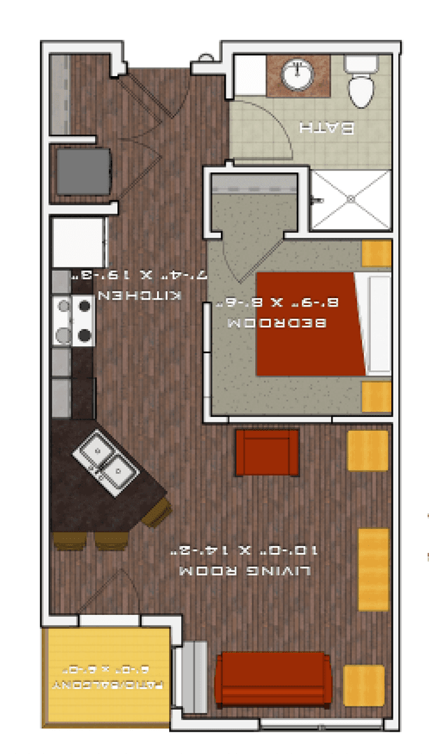 Madison Apartment: 4702 Creekwood Lane