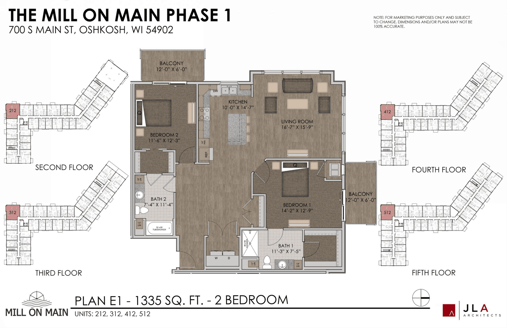Oshkosh Apartment: 700 S. Main Street