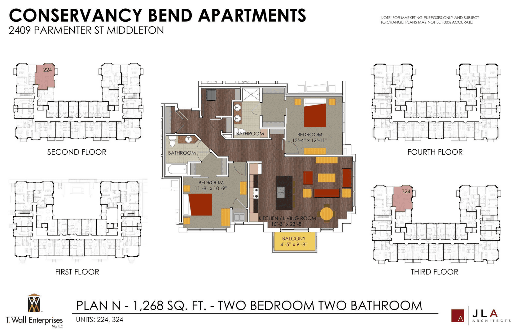 Middleton Apartment: 2409 Parmenter Street
