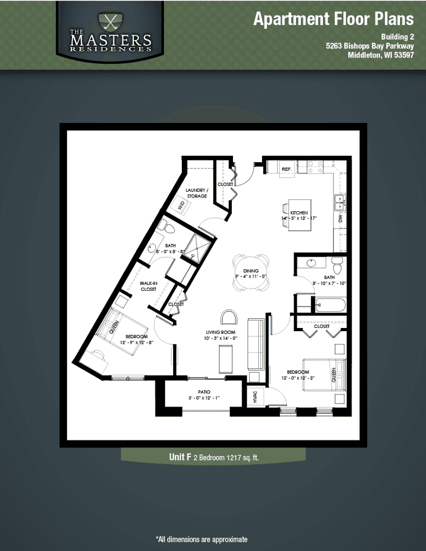 MIDDLETON Apartment: 5269 BISHOPS BAY PARKWAY