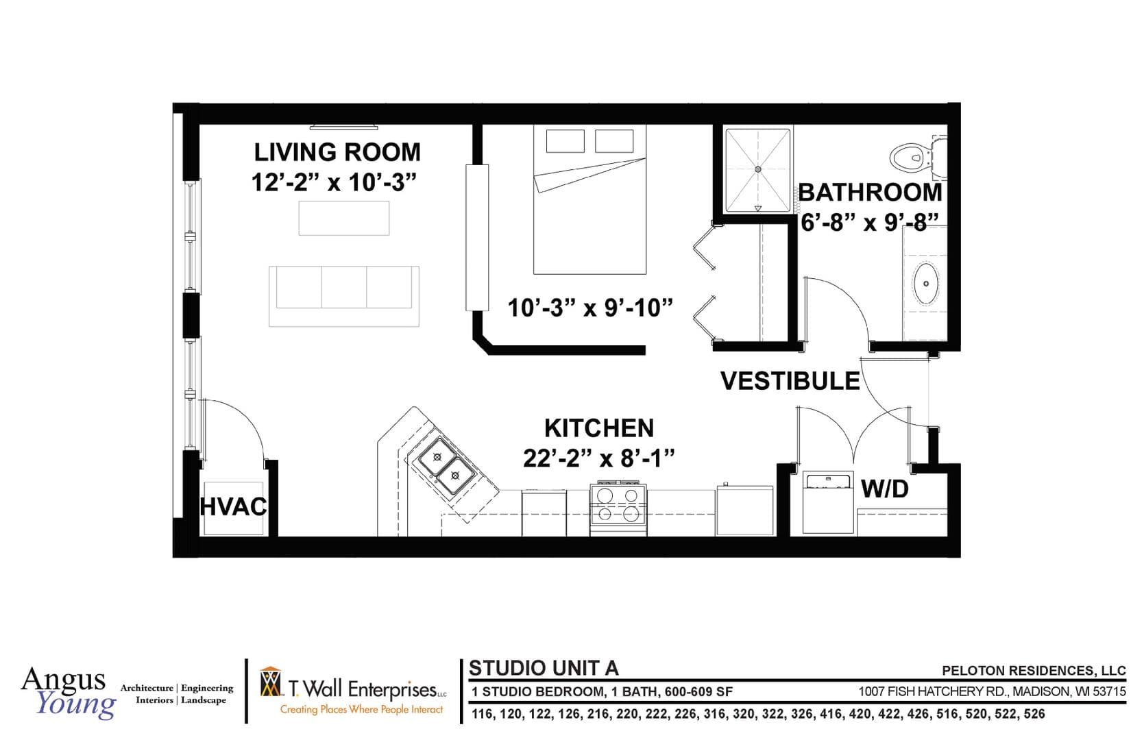 Madison Apartment: 1007 Fish Hatchery Road