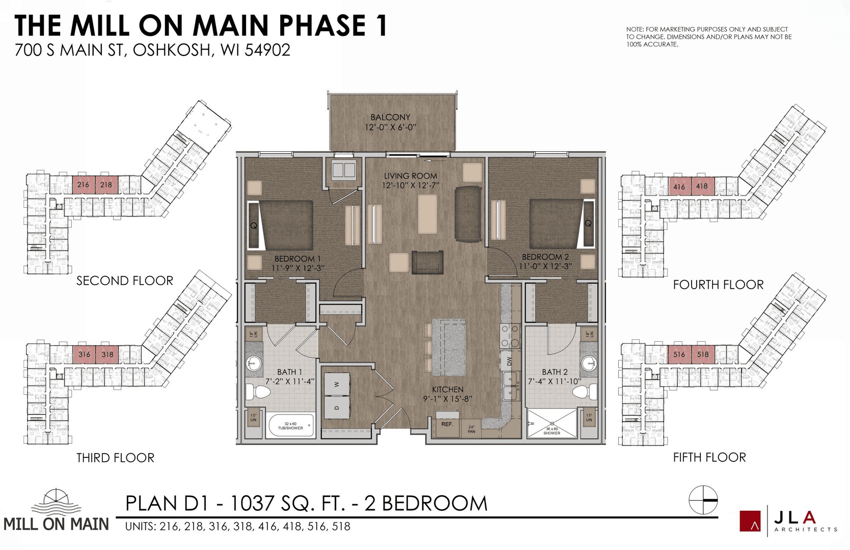 Oshkosh Apartment: 700 S. Main Street