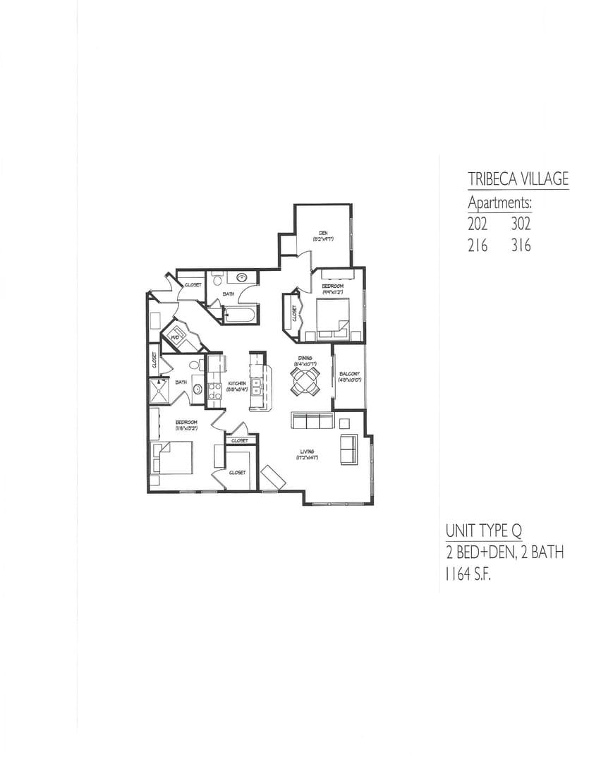 MIDDLETON Apartment: 3750 PARMENTER ST