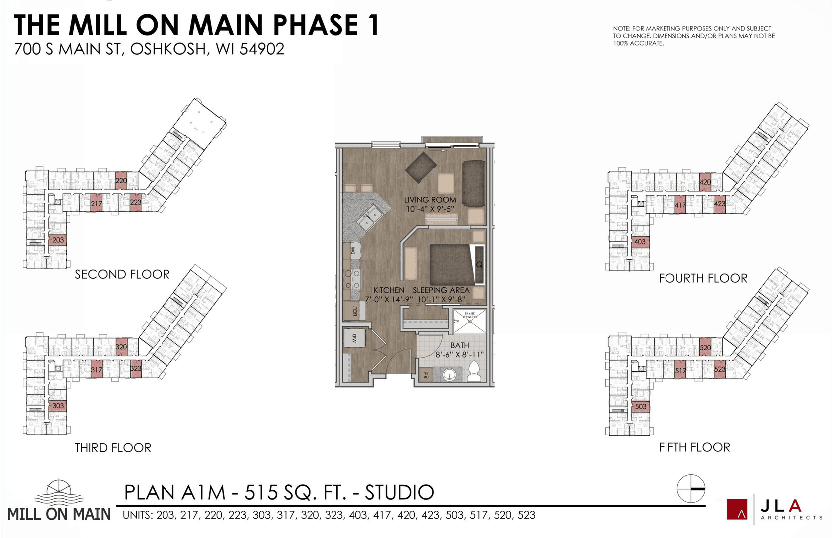 Oshkosh Apartment: 700 S. Main Street