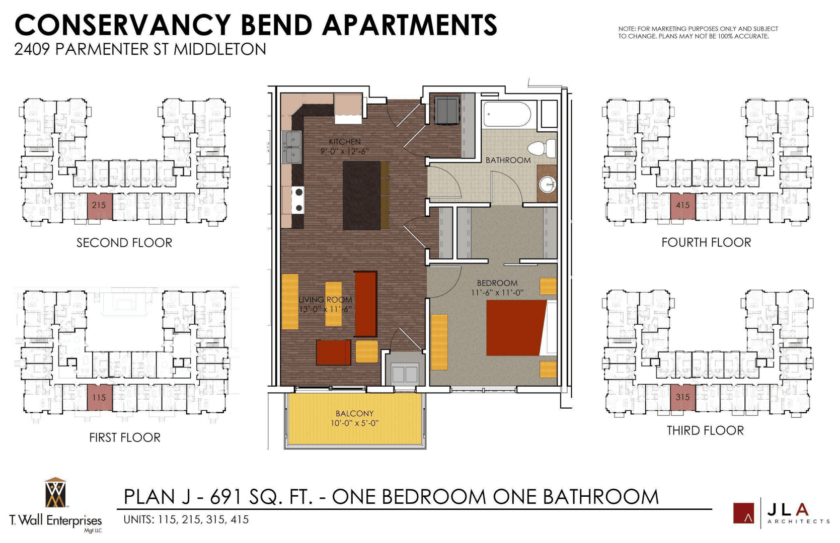 Middleton Apartment: 2409 Parmenter Street