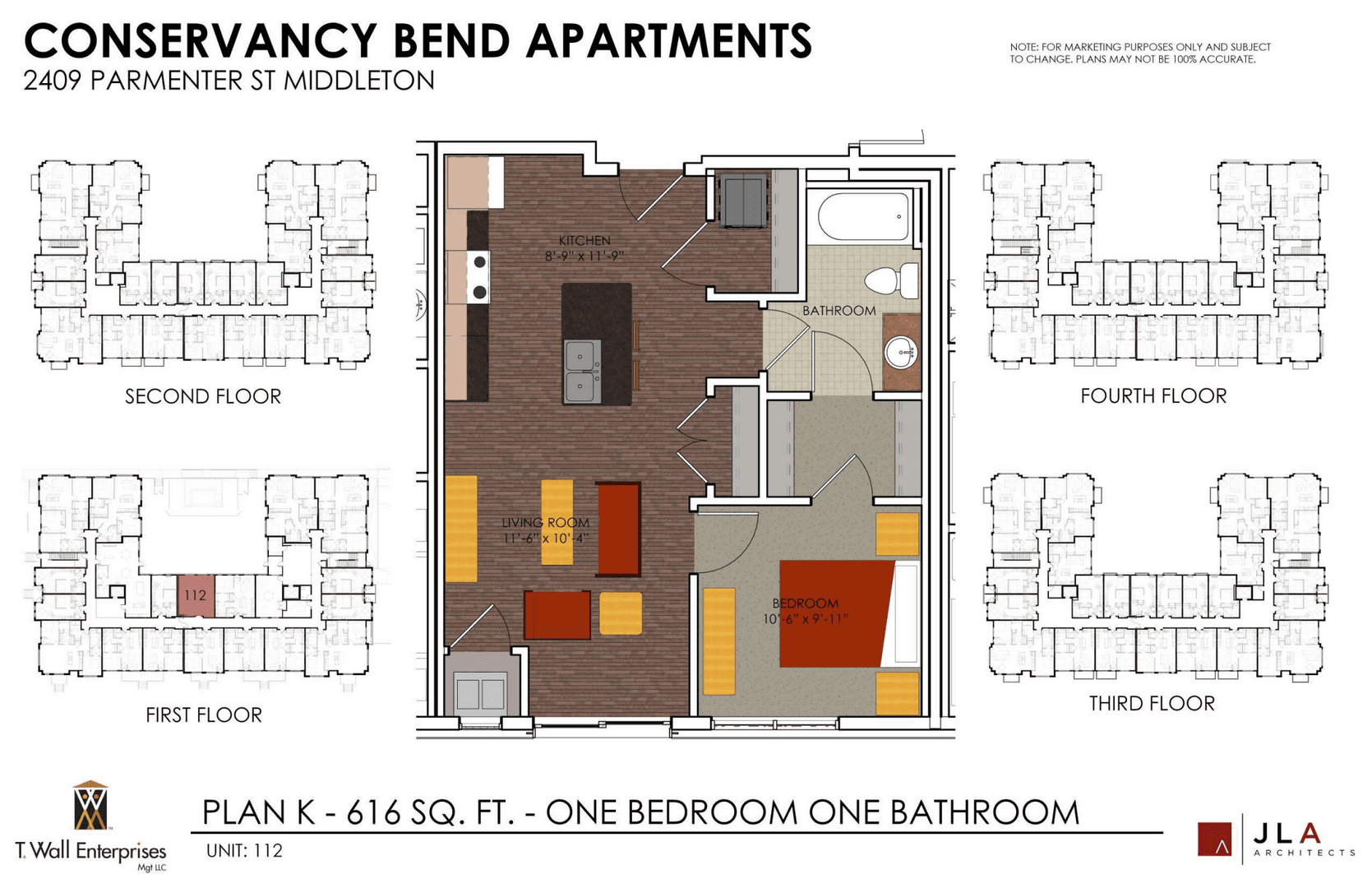 Middleton Apartment: 2409 Parmenter Street