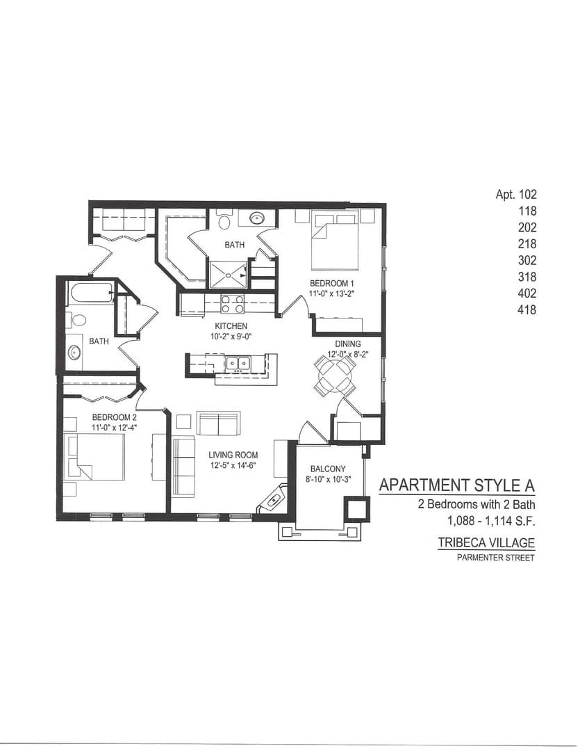 MIDDLETON Apartment: 3700 PARMENTER ST