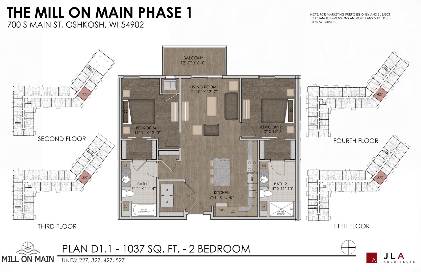 Oshkosh Apartment: 700 S. Main Street