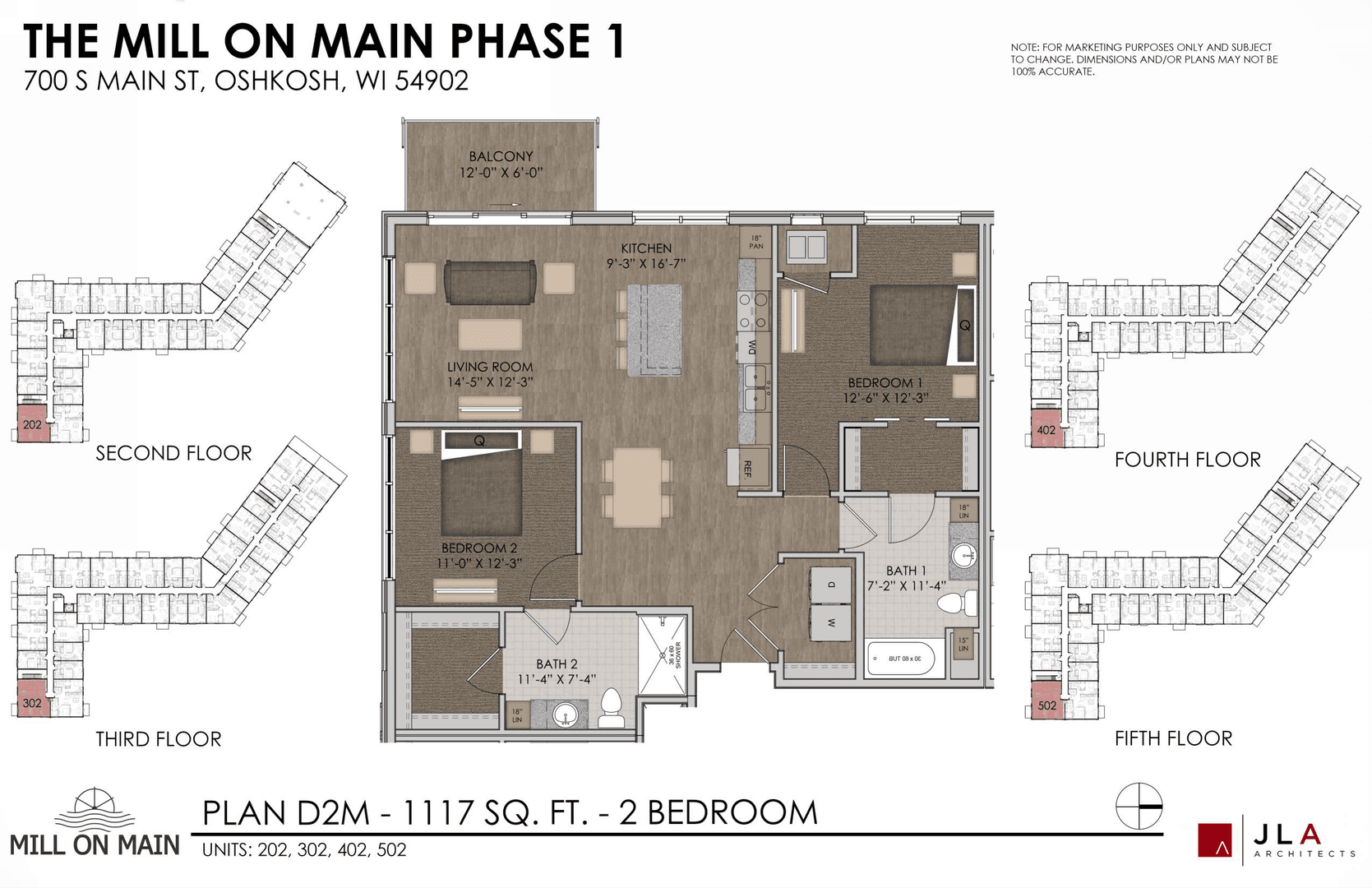 Oshkosh Apartment: 700 S. Main Street