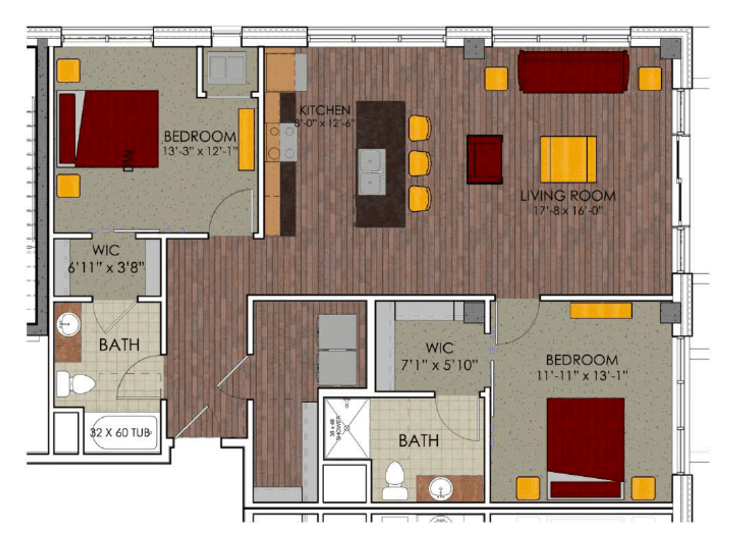 Middleton Apartment: 1800 Parmenter Street