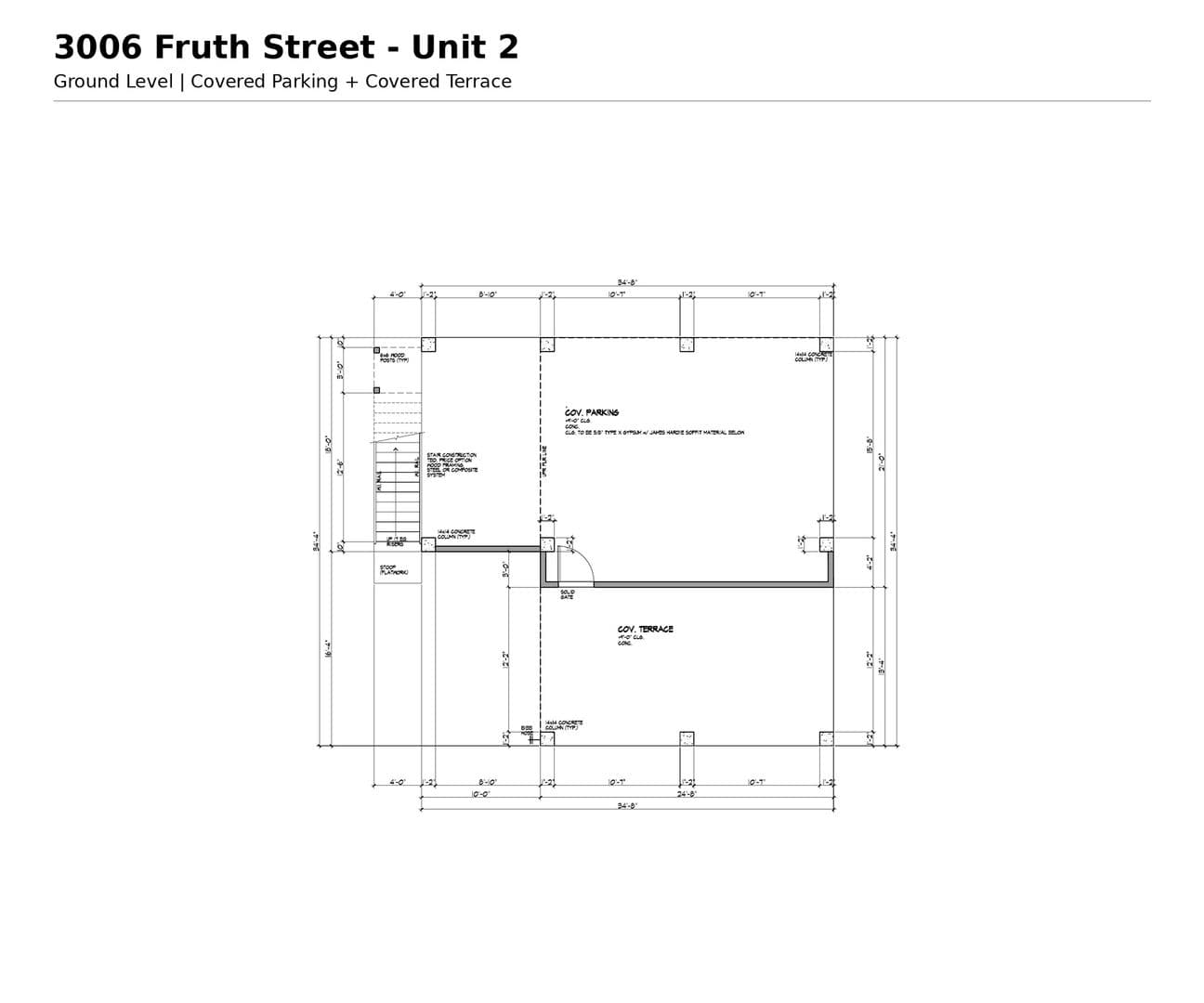 Austin Multiplex: 3006 Fruth Street - Unit 2