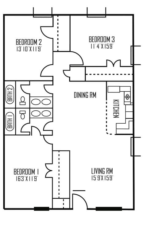 Austin Apartment: 1720 Woodward Street