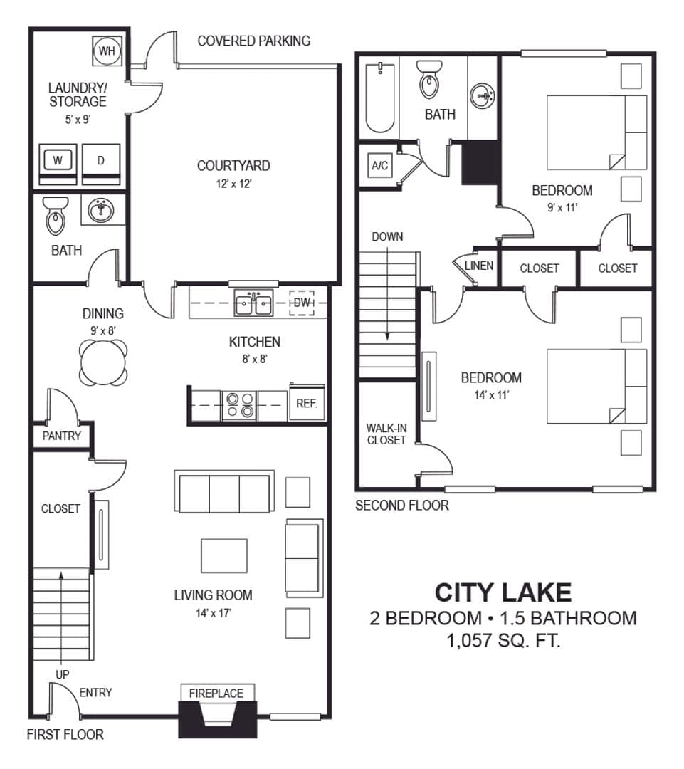 Taylor Apartment: 210 W. Lake Drive