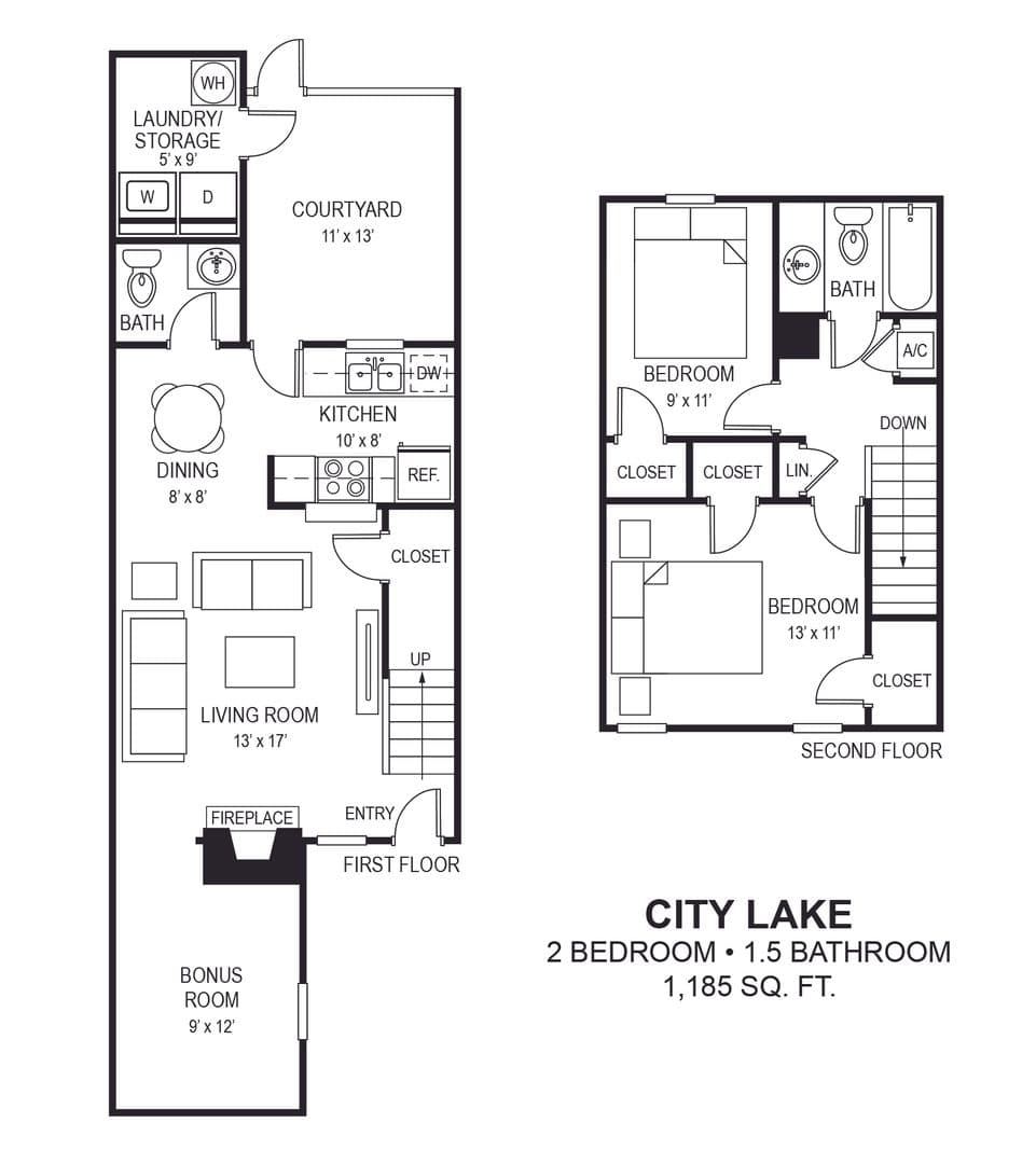 Taylor Apartment: 210 W. Lake Drive
