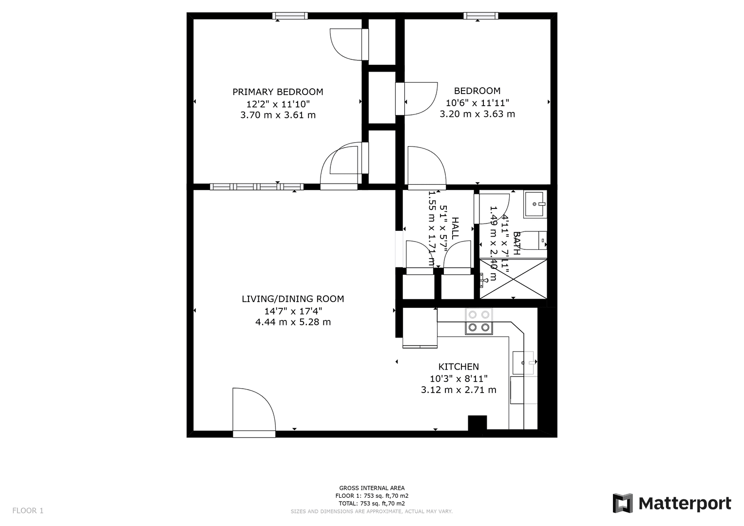 New Haven Apartment: 58 Fountain St  - 103