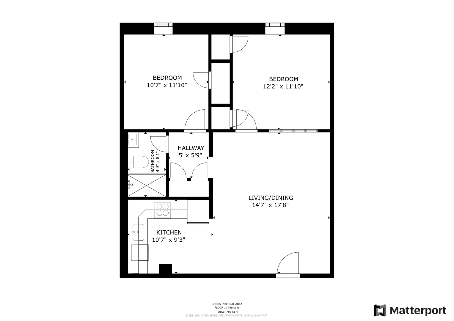 New Haven Apartment: 58 Fountain St  - 105