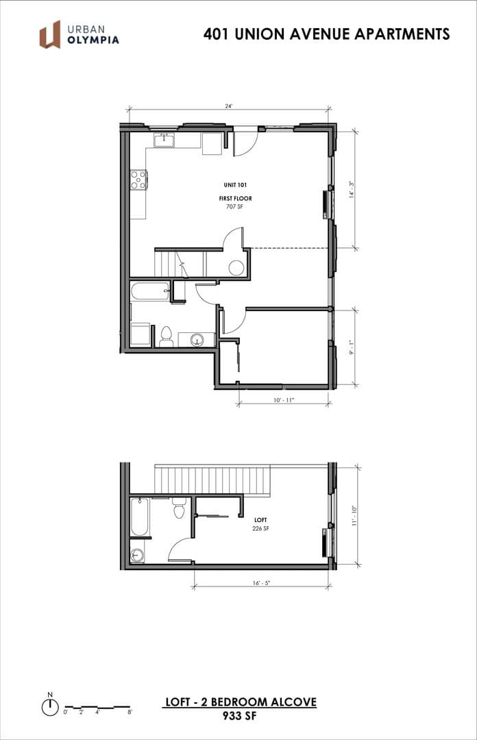 Olympia Apartment: 401 Union Ave SE