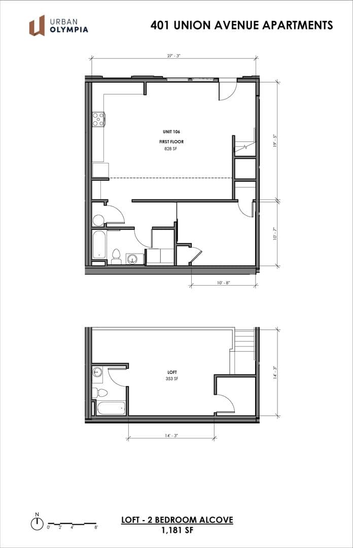 Olympia Apartment: 401 Union Ave SE