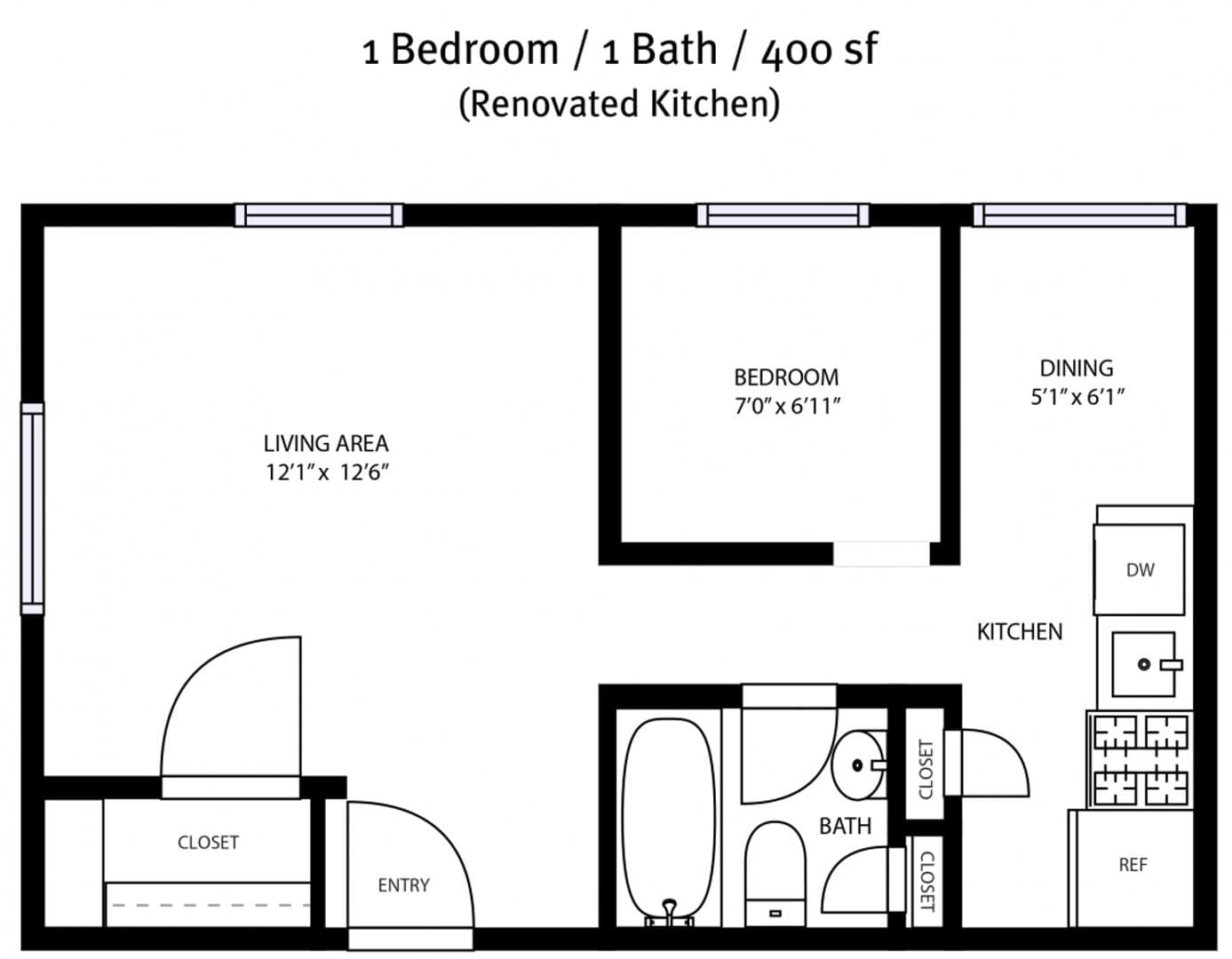Denver Apartment: 900-910 E 12th Ave