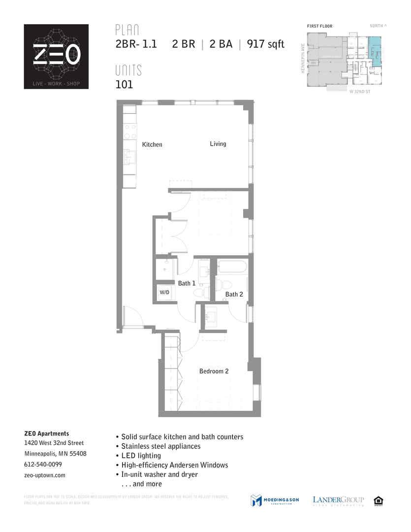Minneapolis Apartment: 1420 W 32nd St