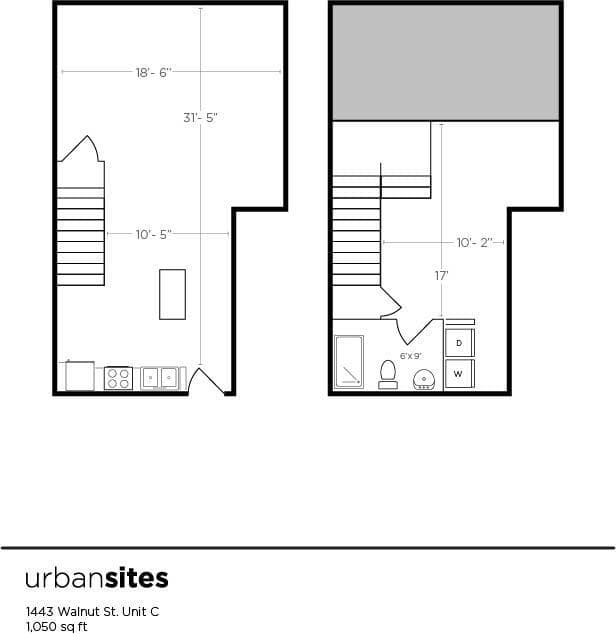 Cincinnati Apartment: 1443 Walnut St