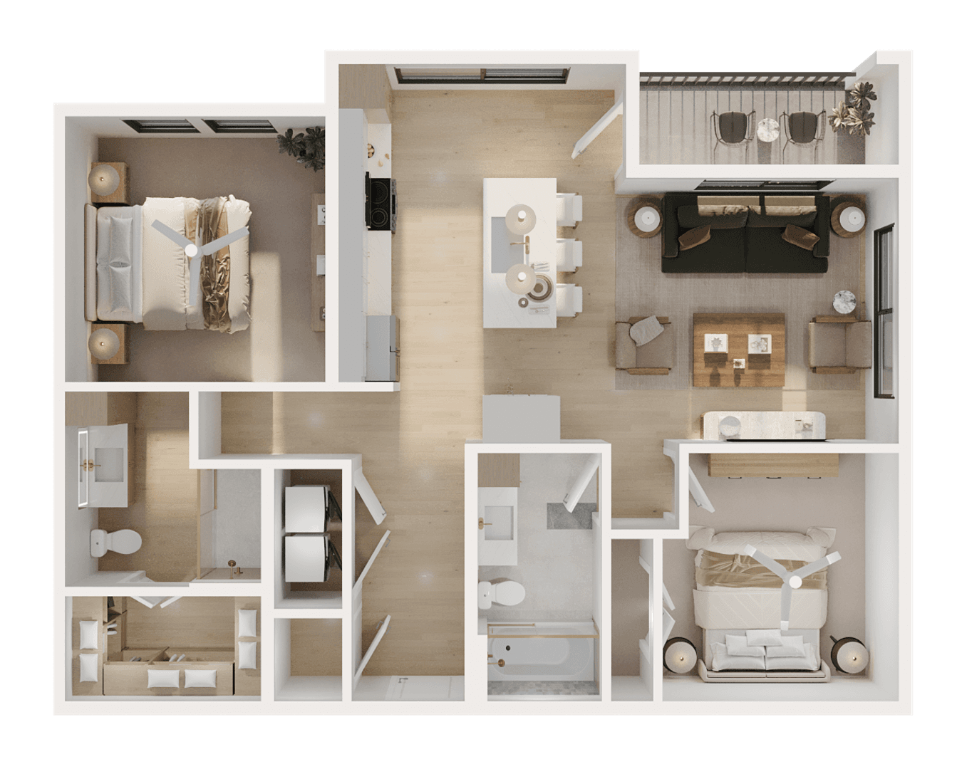 Omaha Apartment: 501 N 186th Plaza, 502 N 186th Plaza, 504 N 187th Court,