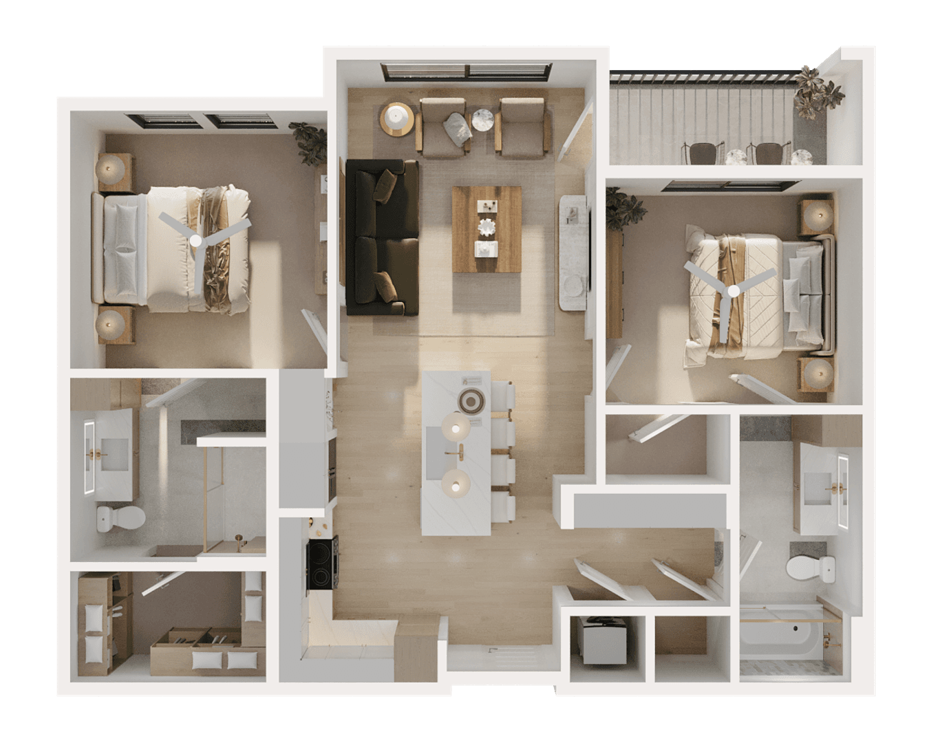 Omaha Apartment: 501 N 186th Plaza, 502 N 186th Plaza, 504 N 187th Court,