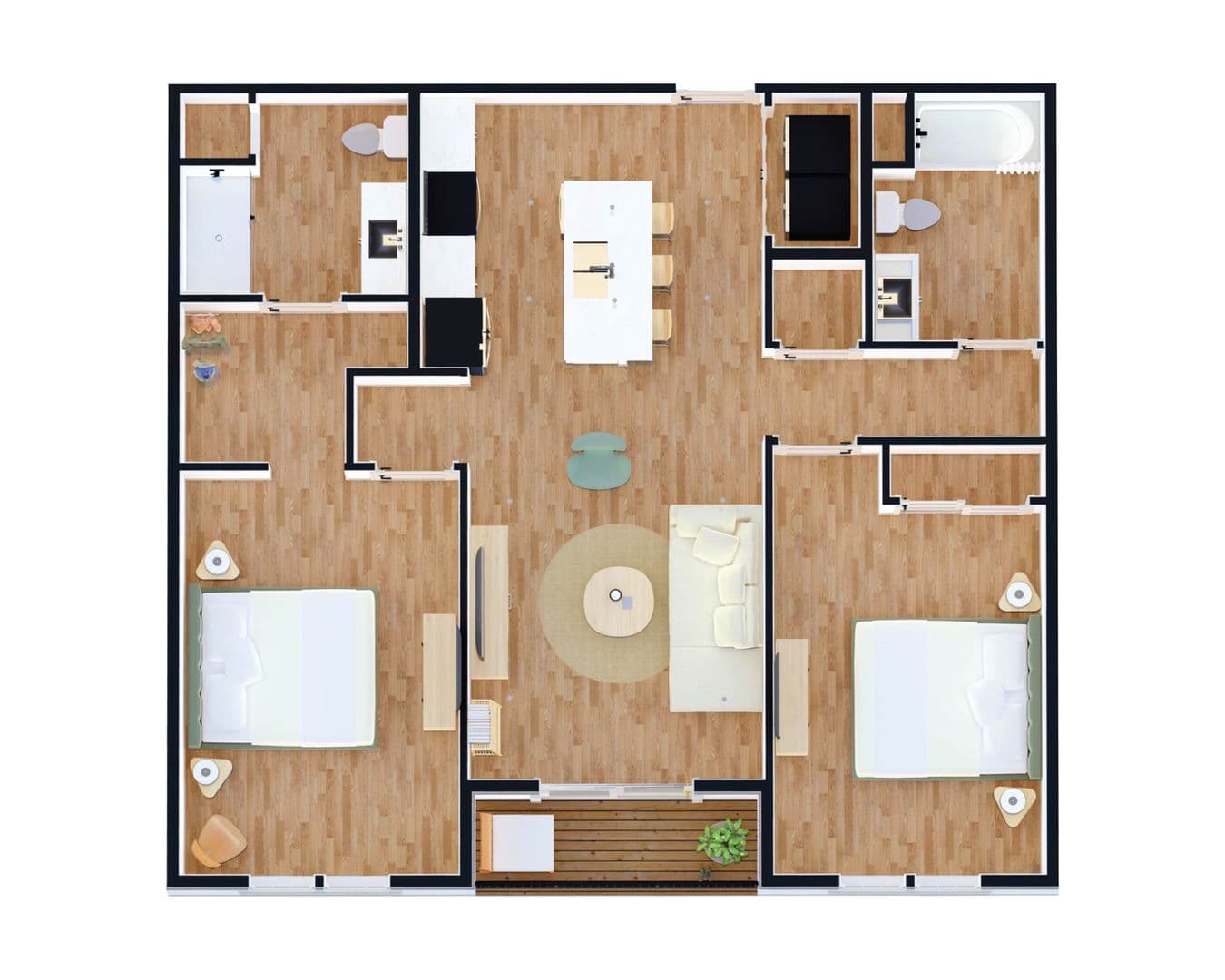Nixa Apartment: 173 E Tracker Rd