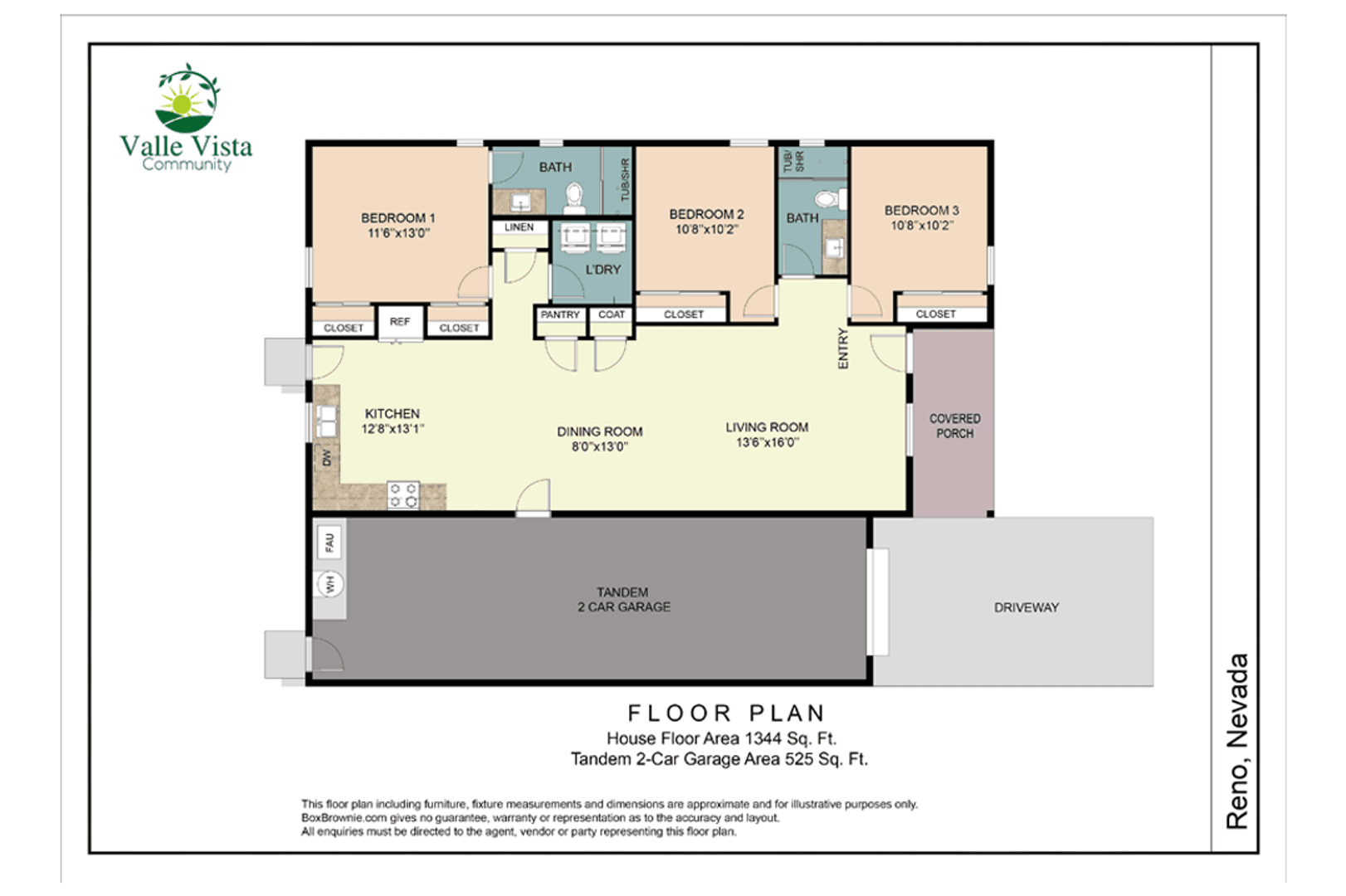Sun Valley House: 5363 Crest Cove Ave
