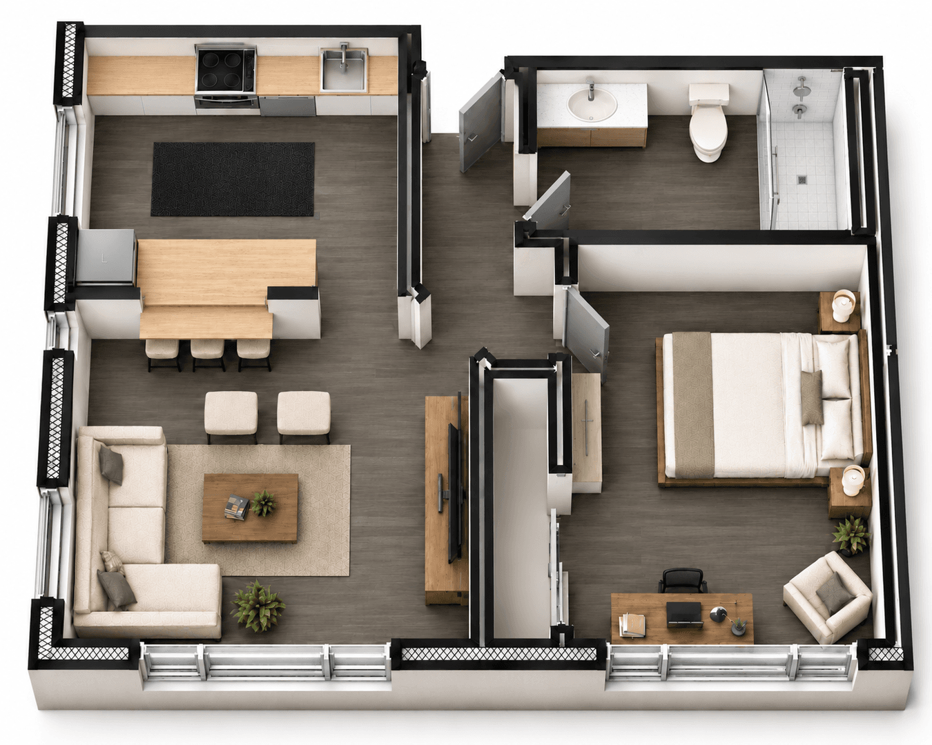 San Diego Apartment: 1520 Tyler Ave