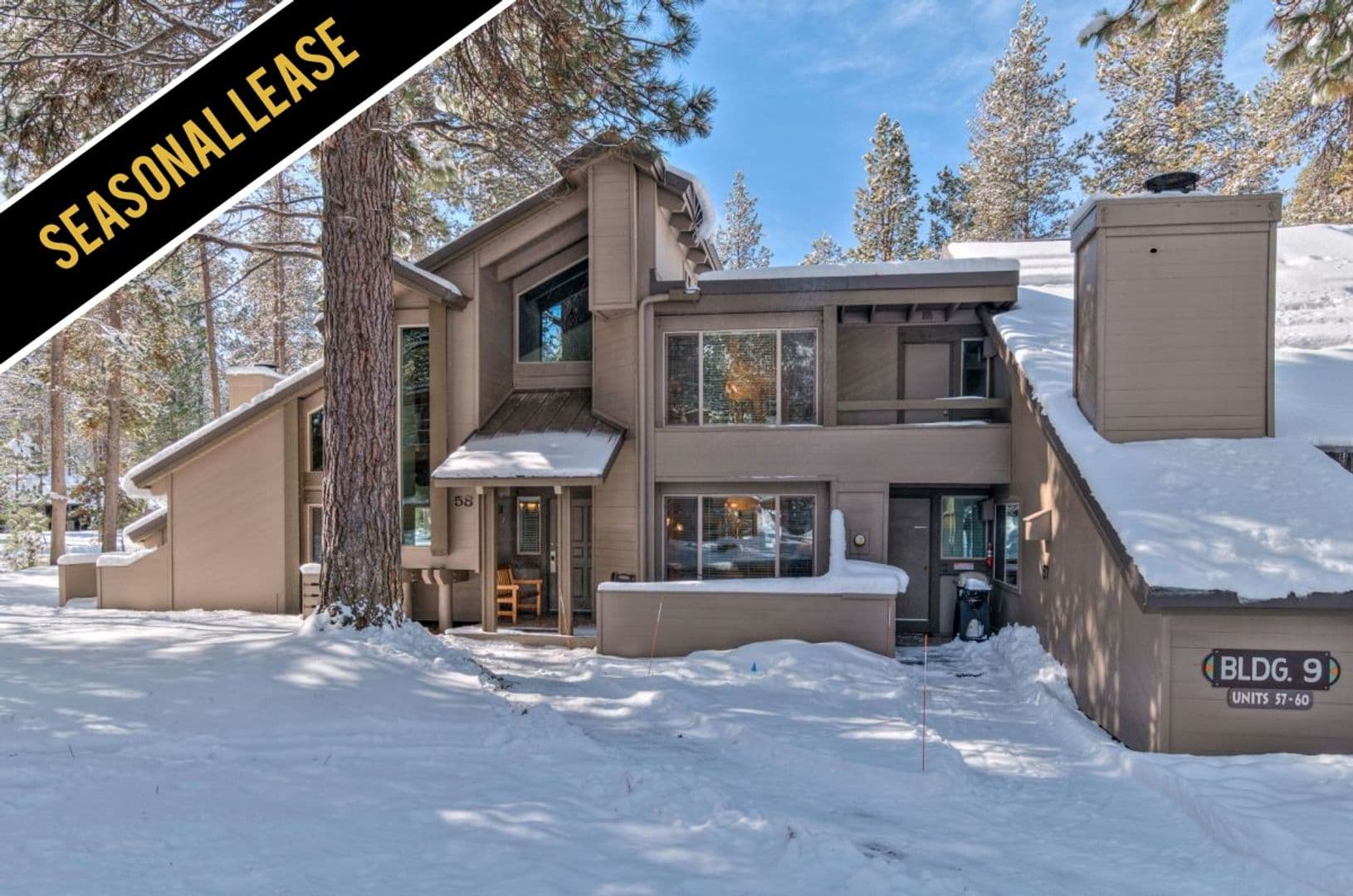 Sunriver Condo: Tennis Village Condominium unit #58