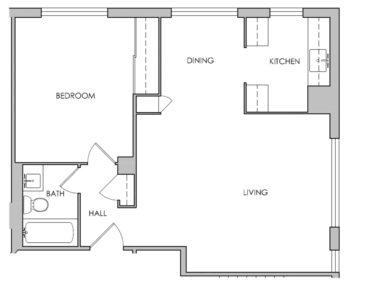 Portland Apartment: 2020 SW Salmon Street