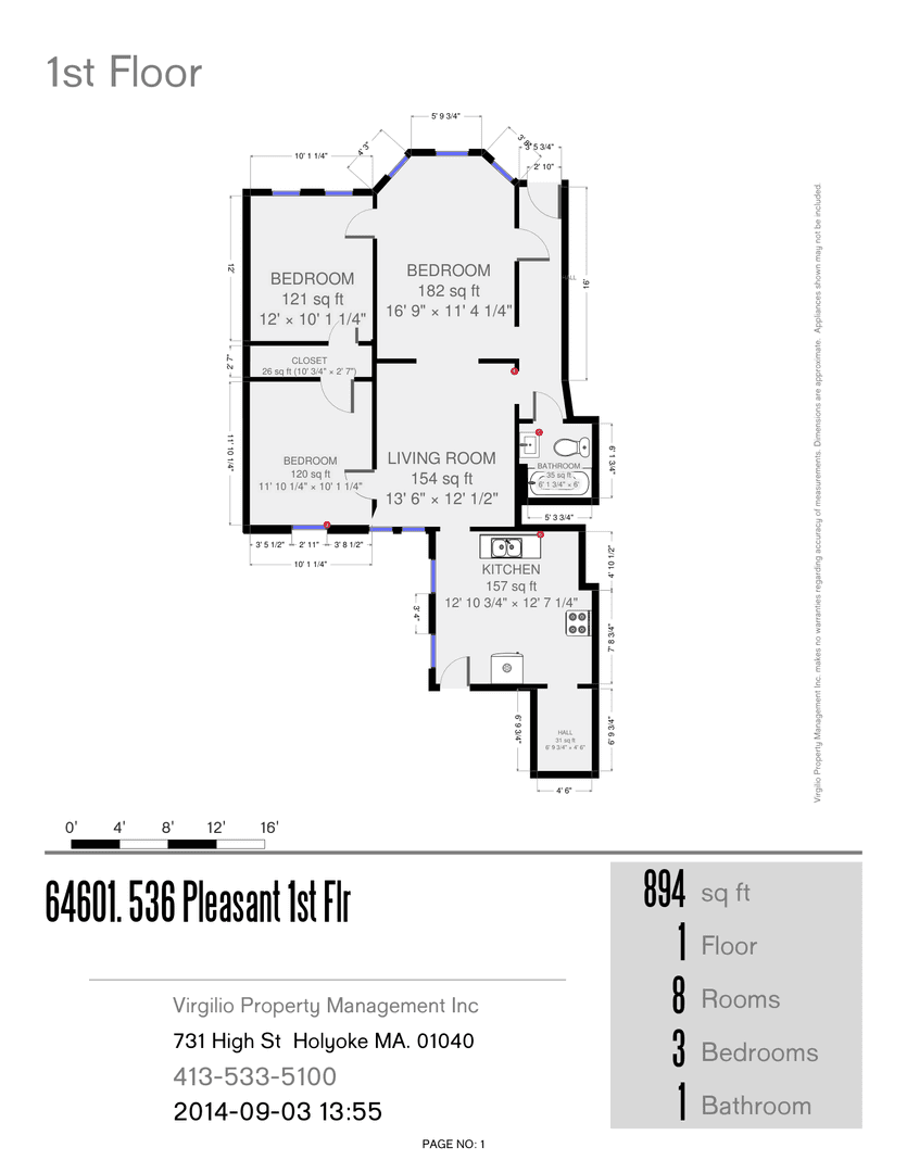 Holyoke Apartment: 530-538 Pleasant Street