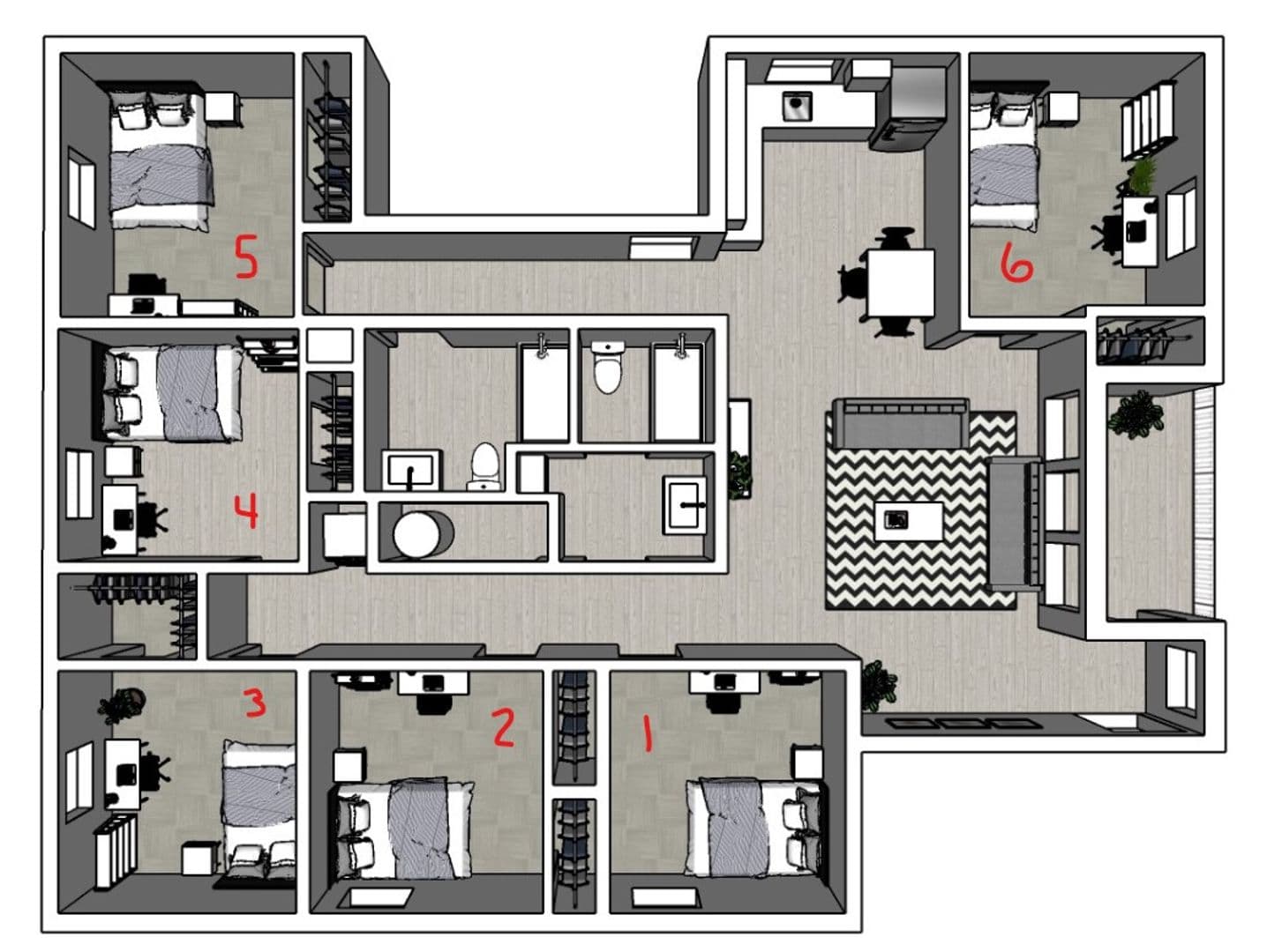 Ithaca Apartment: 126 College Ave