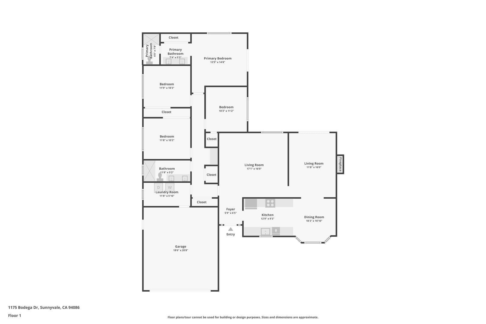 Sunnyvale House: 1175 Bodega Dr