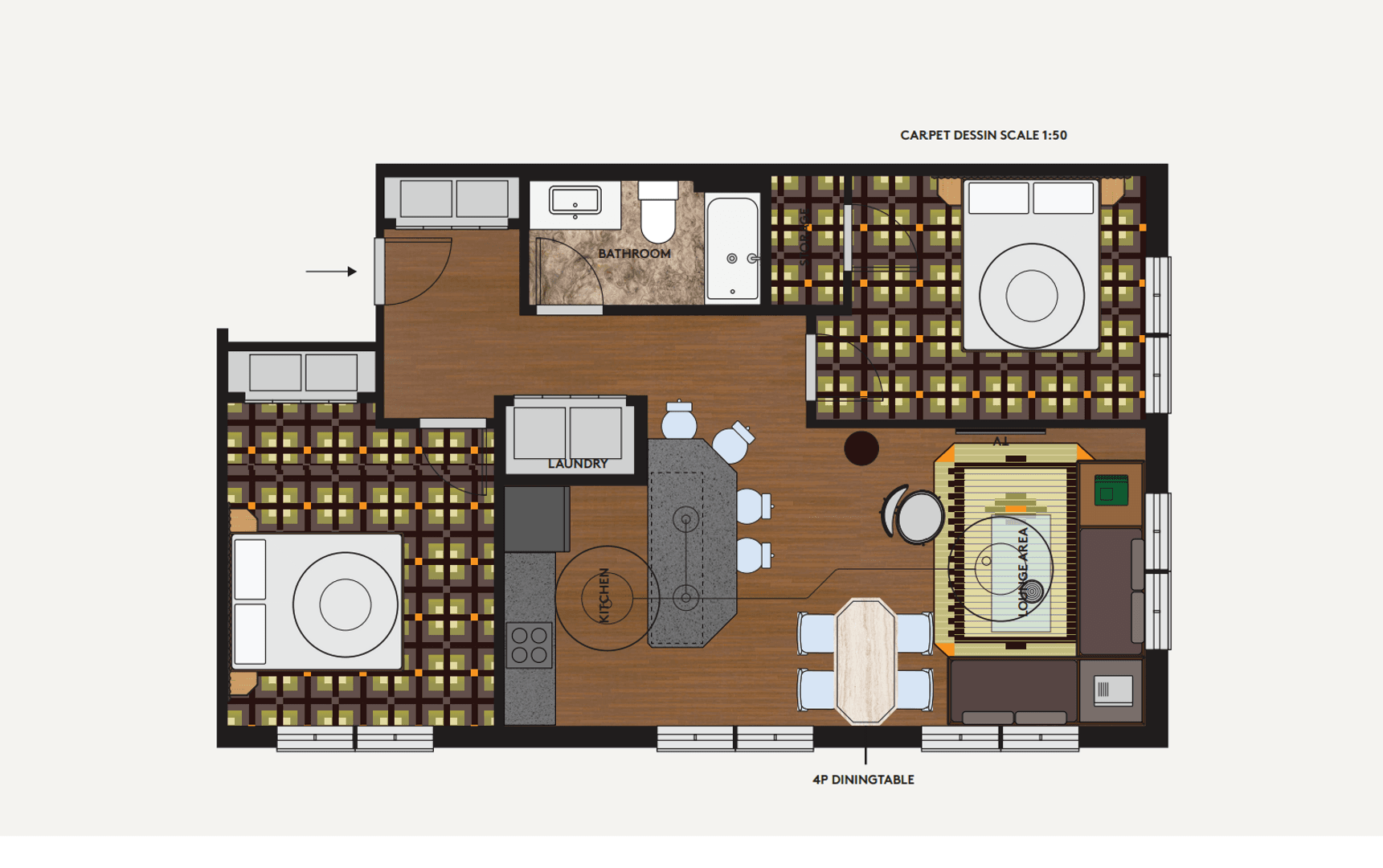 Madison Apartment: 525 East Main Street