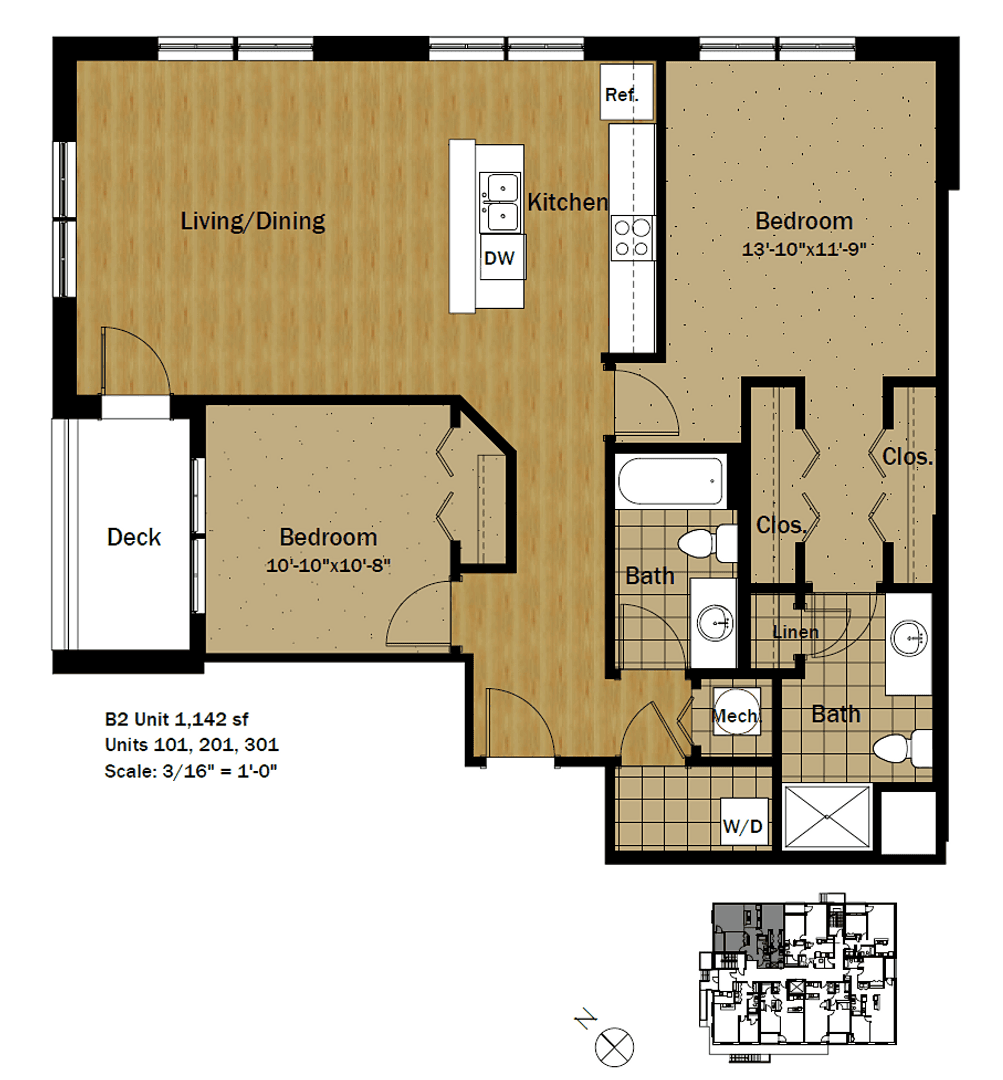 Madison Apartment: 525 East Main Street