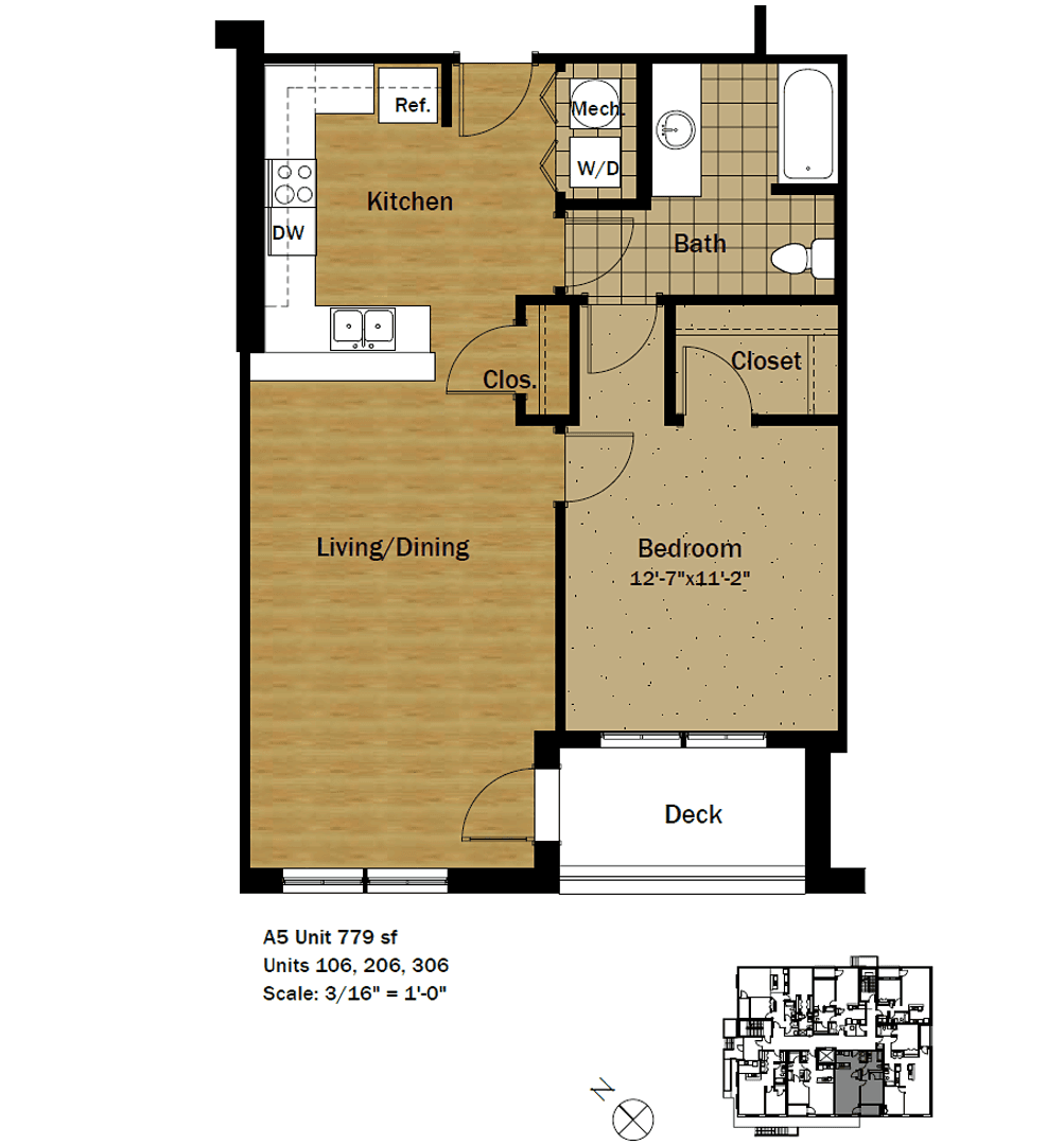 Madison Apartment: 525 East Main Street