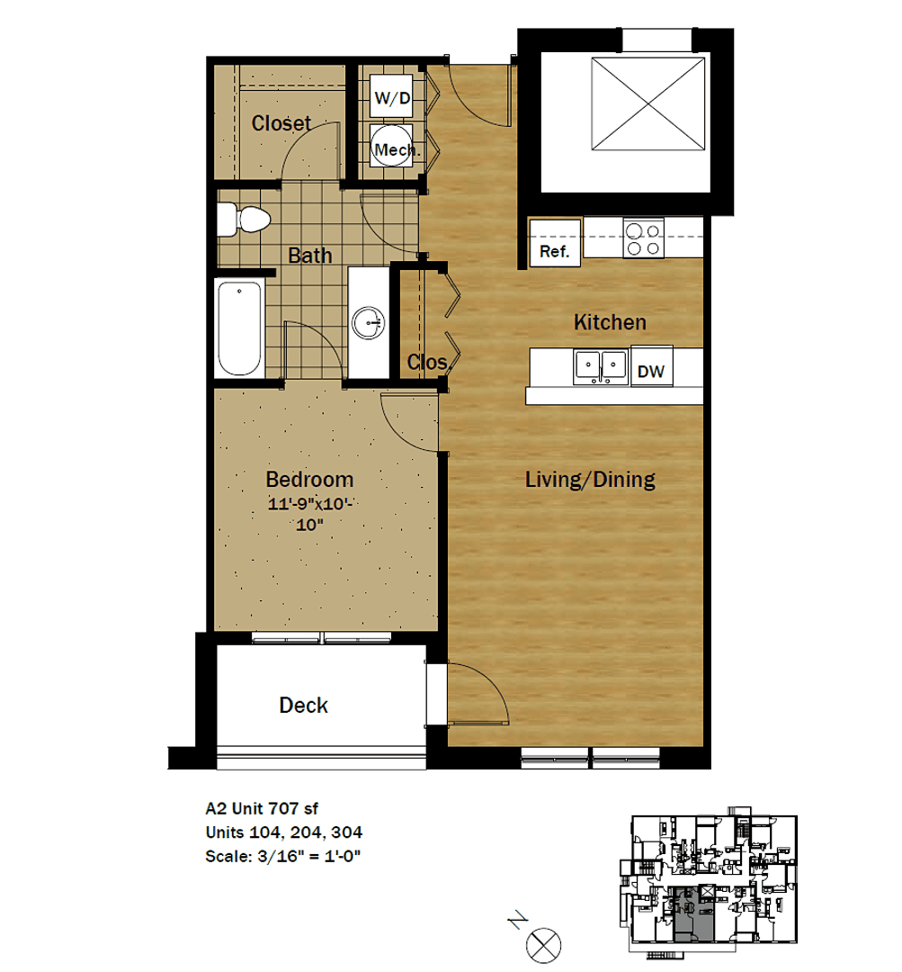 Madison Apartment: 525 East Main Street