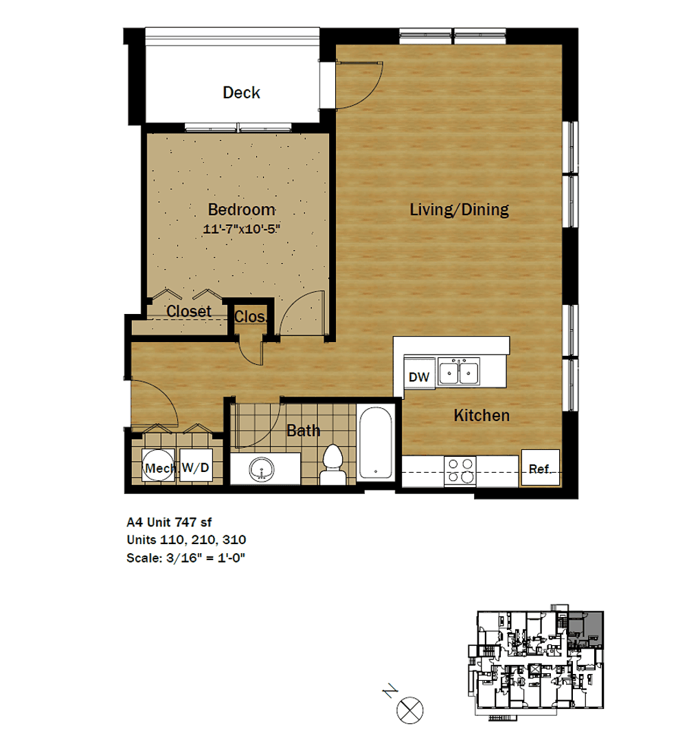 Madison Apartment: 525 East Main Street