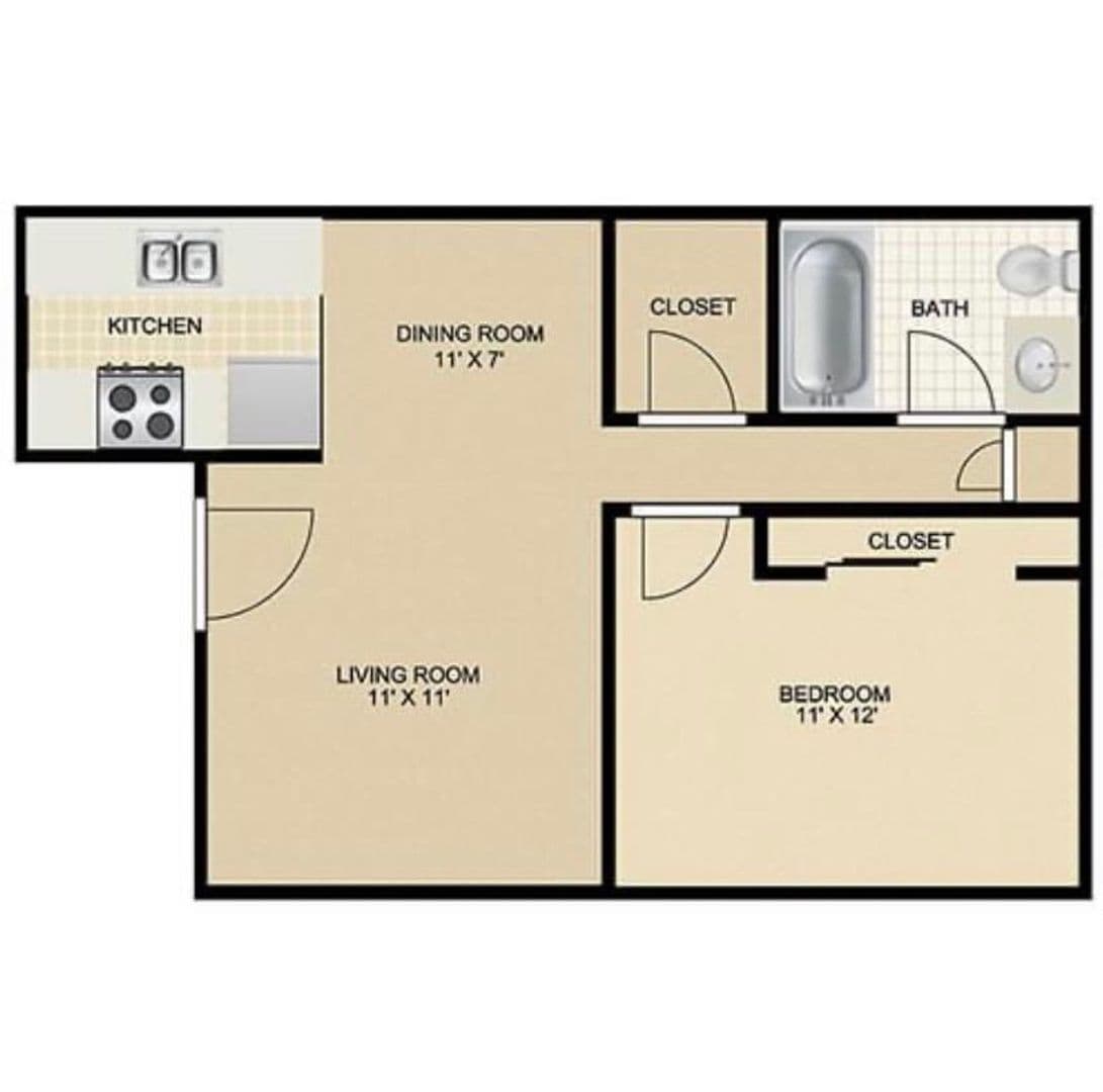 White Settlement Apartment: 400 Ralph St