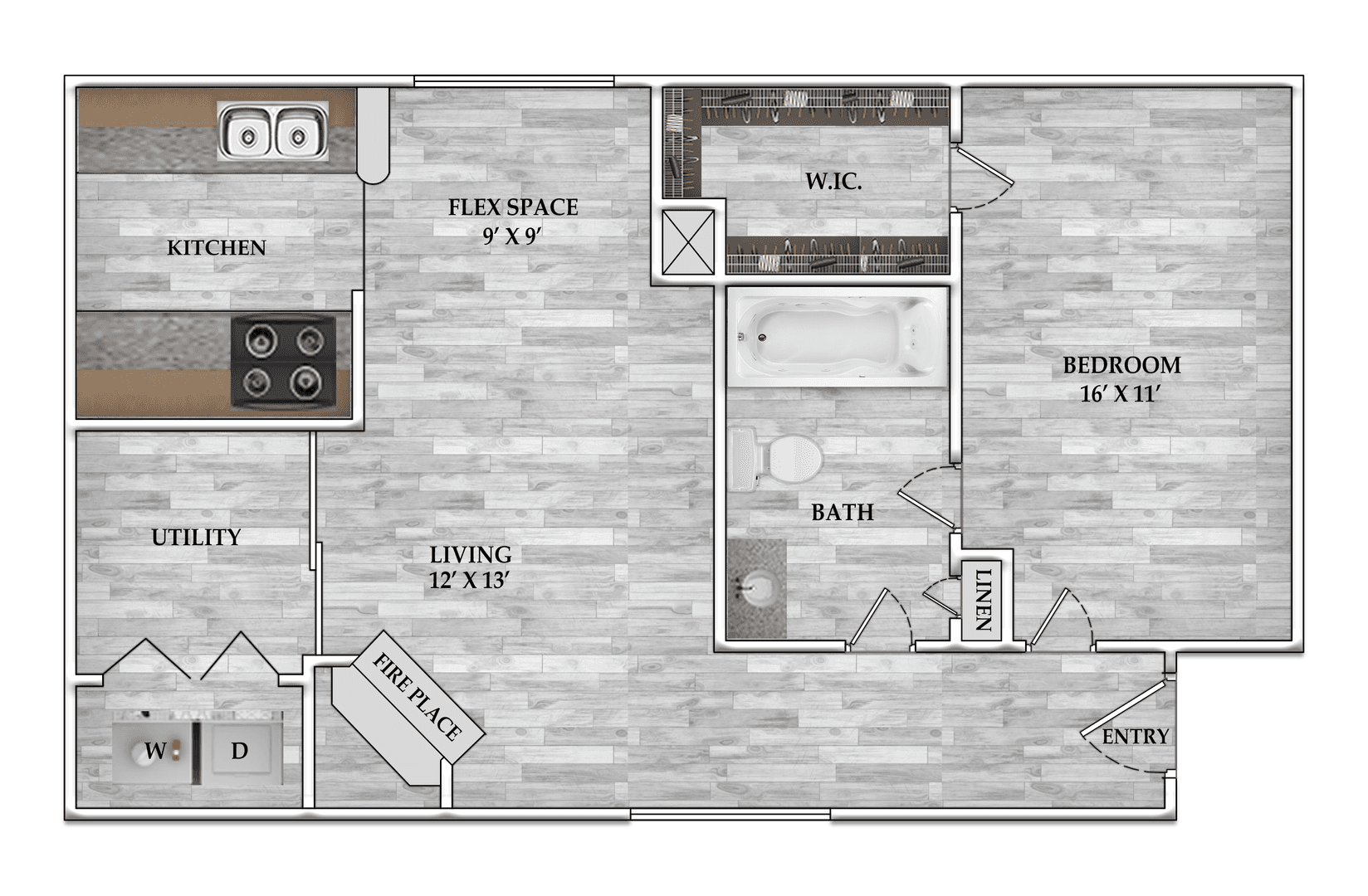Houston Apartment: 17133 Imperial Valley Dr. Houston Tx 77060