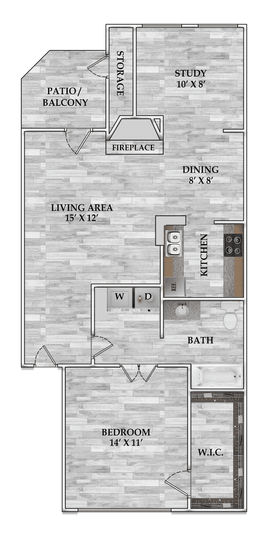 Houston Apartment: 17206 Imperial Valley Dr
