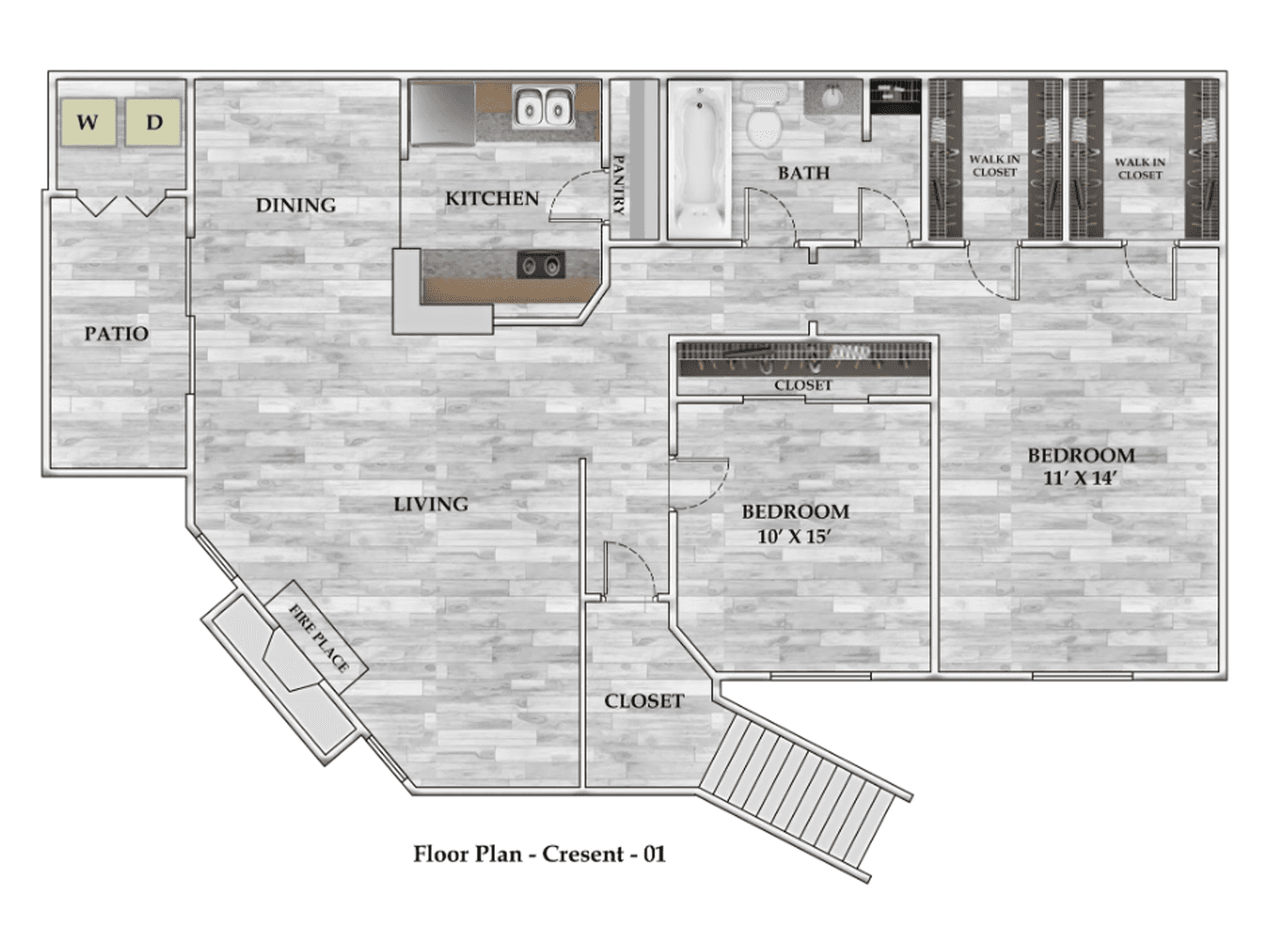 Houston Apartment: 1100 Langwick Dr