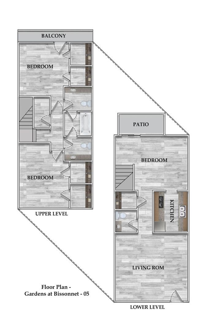 Houston Apartment: 7400 Bissonnet St