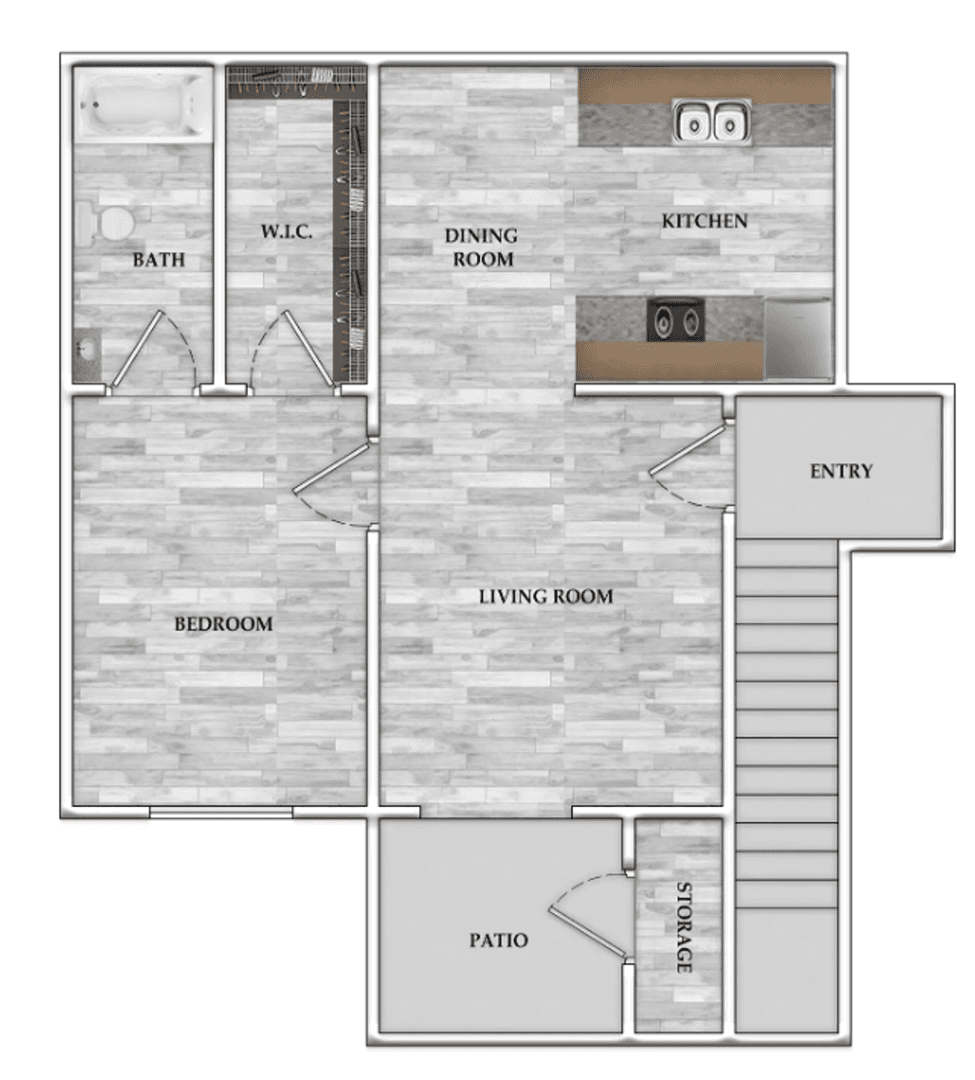 Bay City Apartment: 5001 Avenue F
