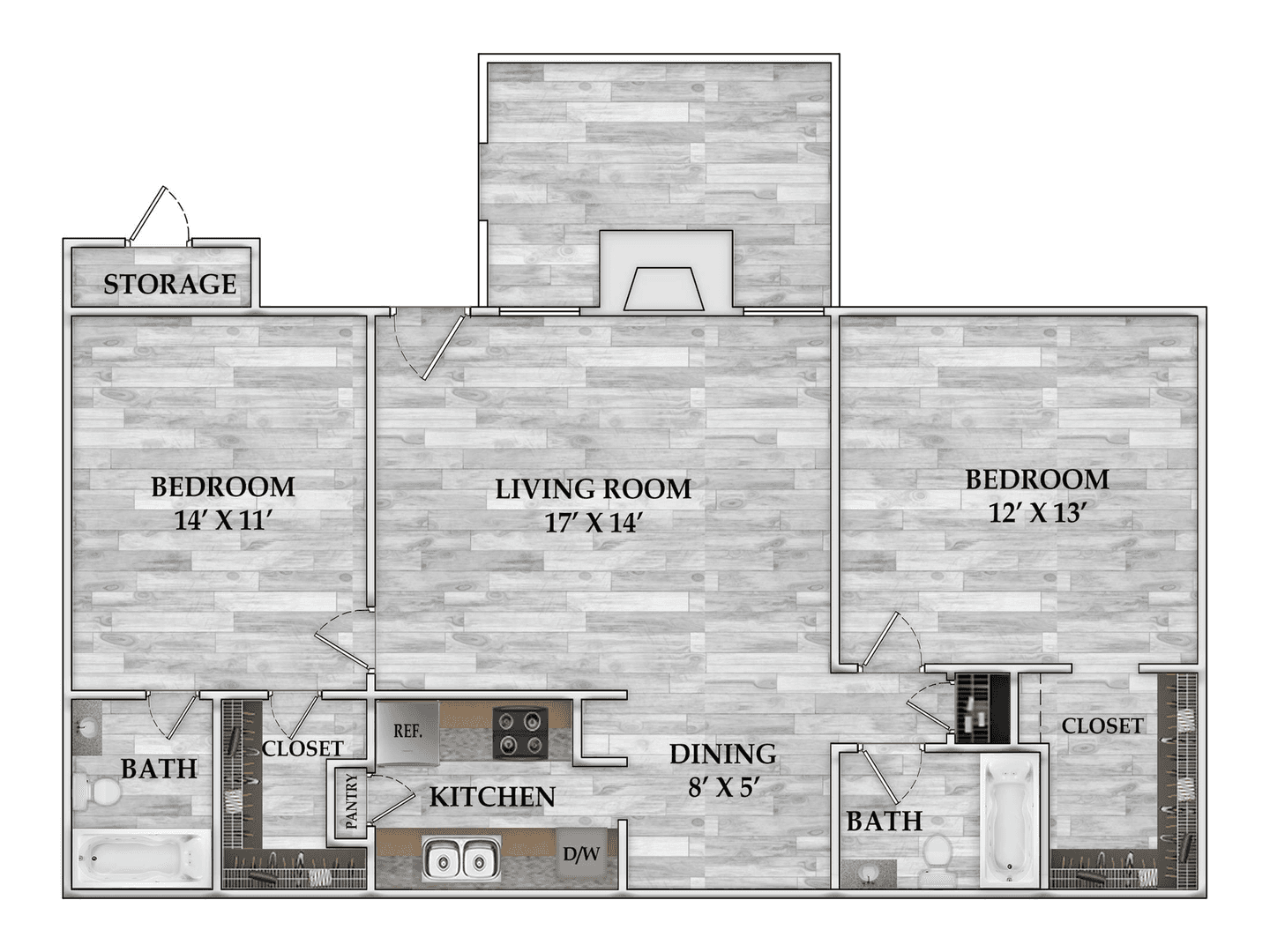 Houston Apartment: 770 Greens Rd