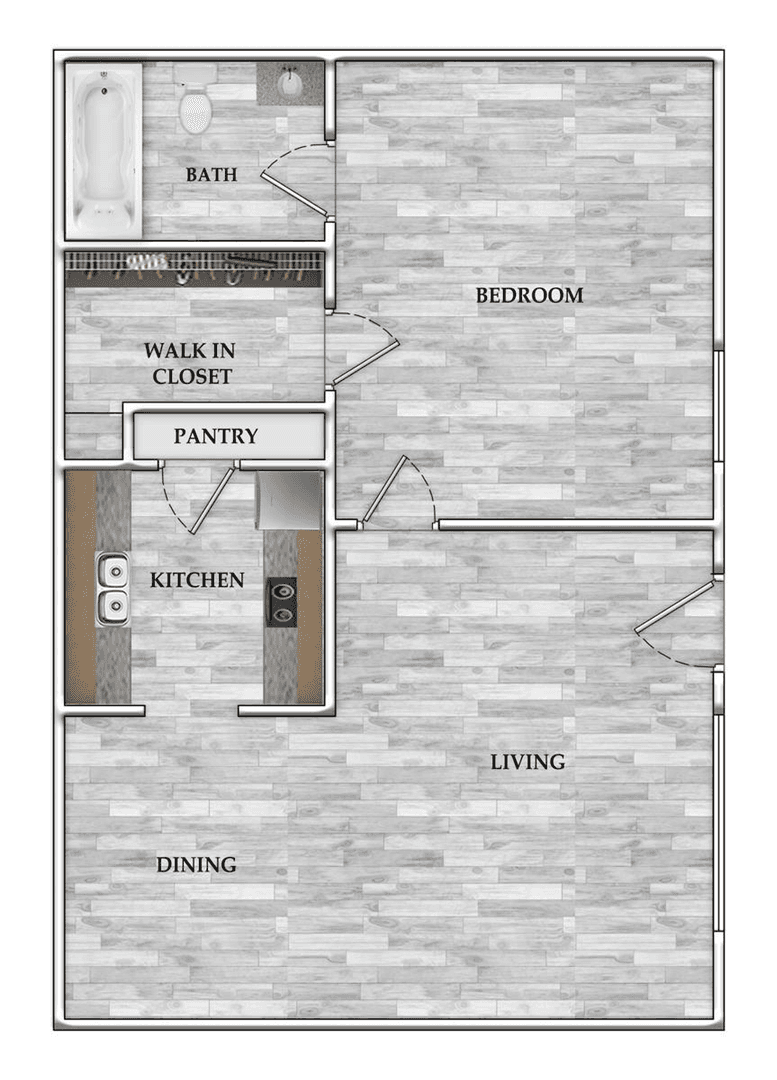 Lake Jackson Apartment: 460 TX-332