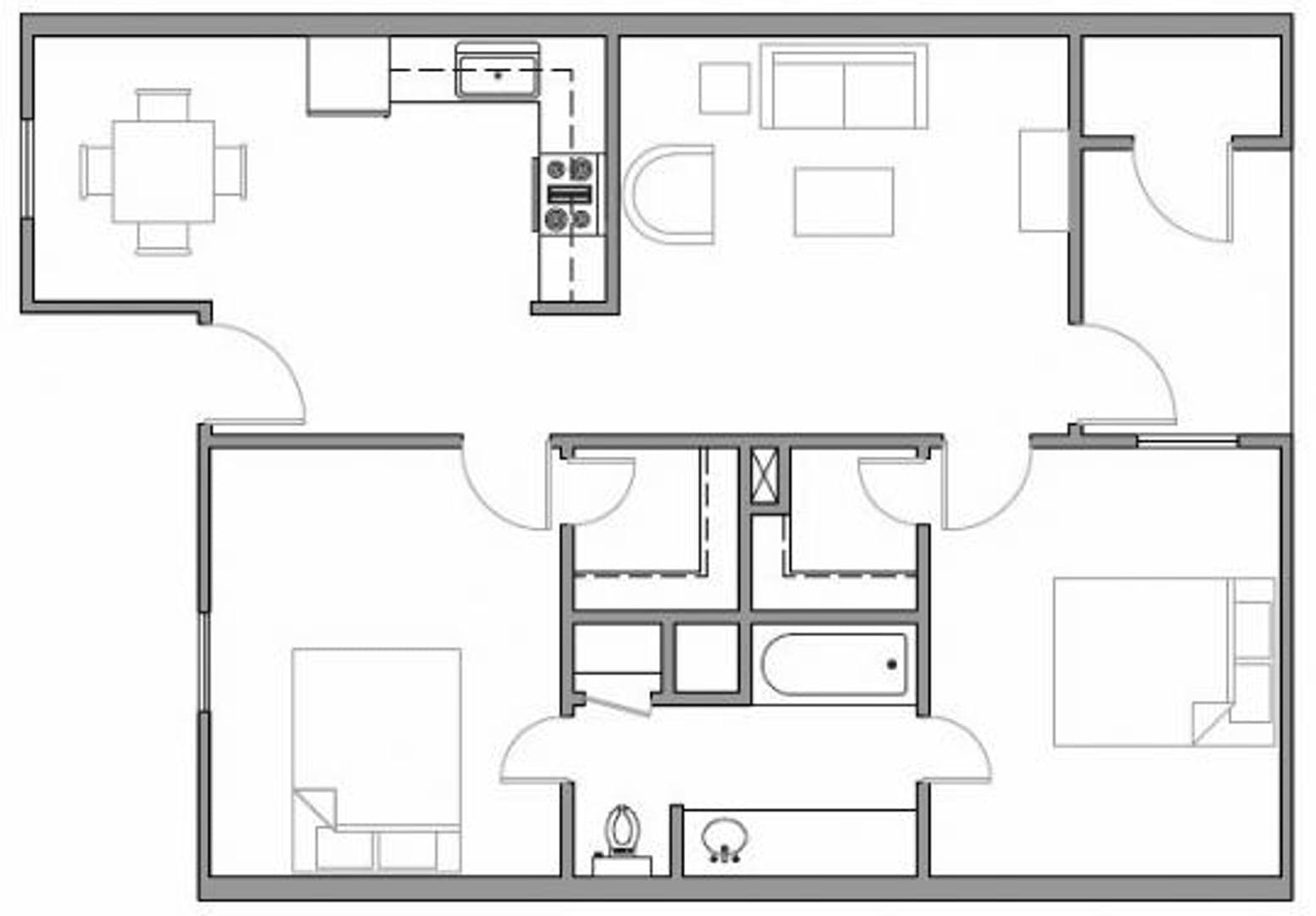 Houston Apartment: 9502 Woodfair Dr