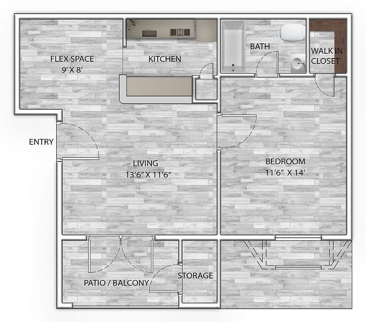Houston Apartment: 501 Greens Rd